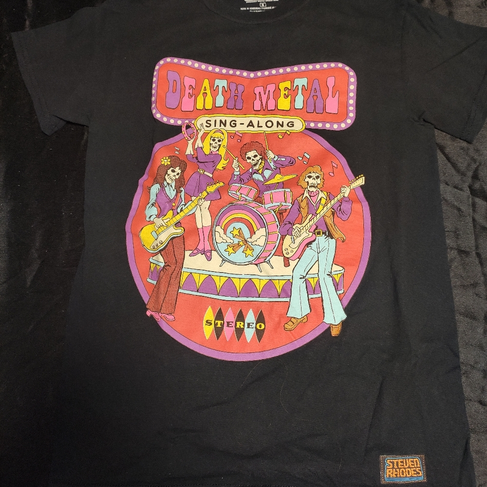 STEVEN RHODES Death Metal Sing-Along Tee